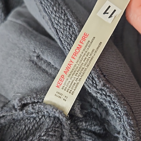 NWOT Free People Movement Pride Hoodie Dark Grey CAU Panthers HBCU Oversized Med - Picture 10 of 11